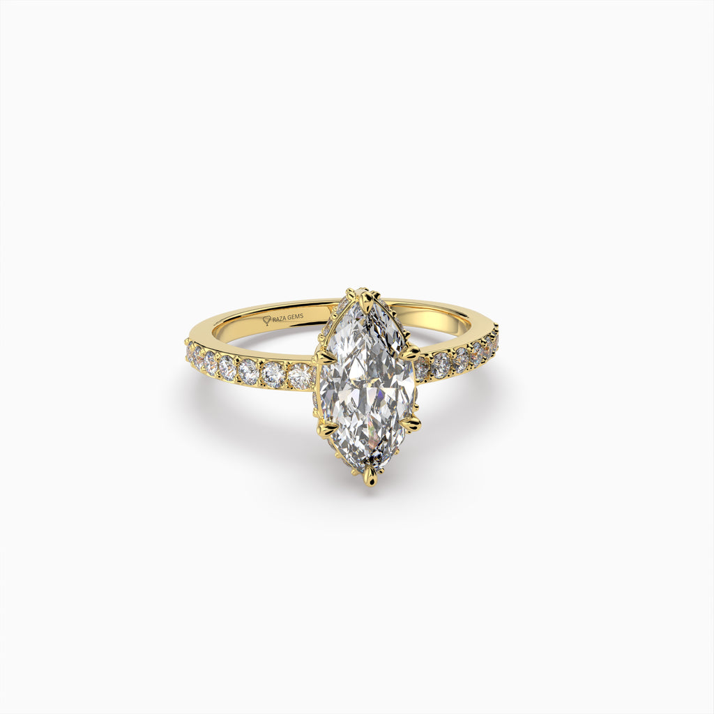 Moissanite Diamond Rings - River