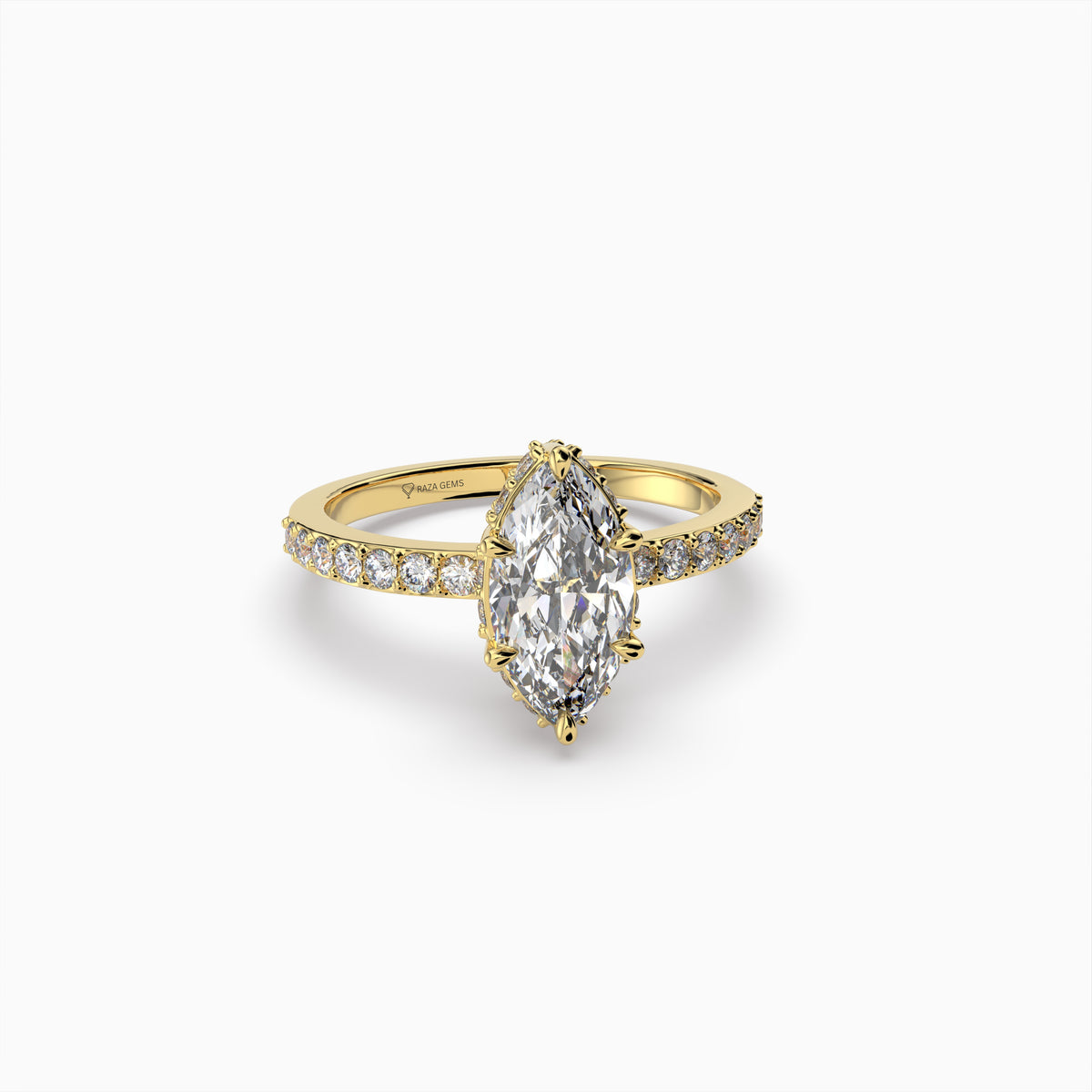 Moissanite Diamond Rings - River