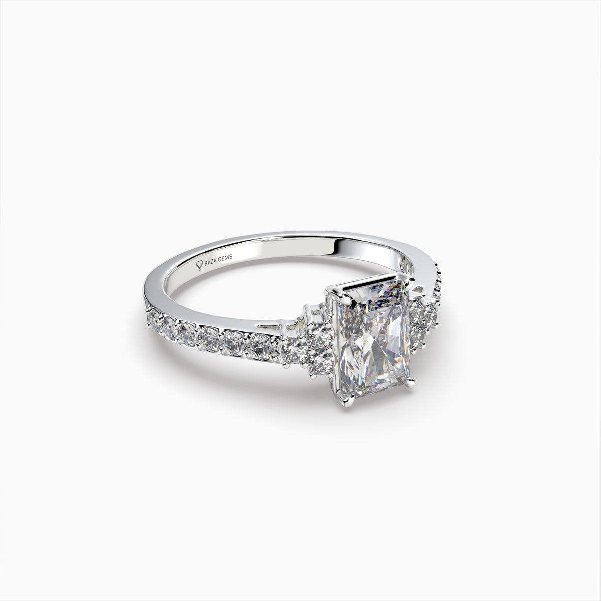 Moissanite Diamond Rings - Reagan