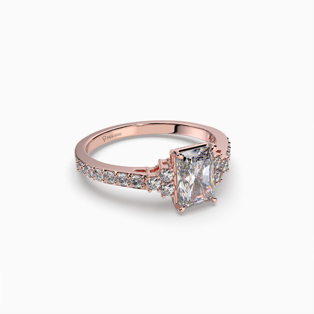 Moissanite Diamond Rings - Reagan
