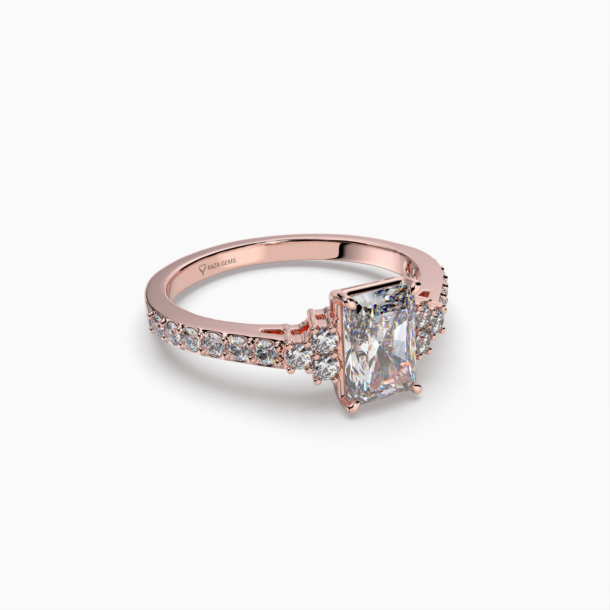 Moissanite Diamond Rings - Reagan
