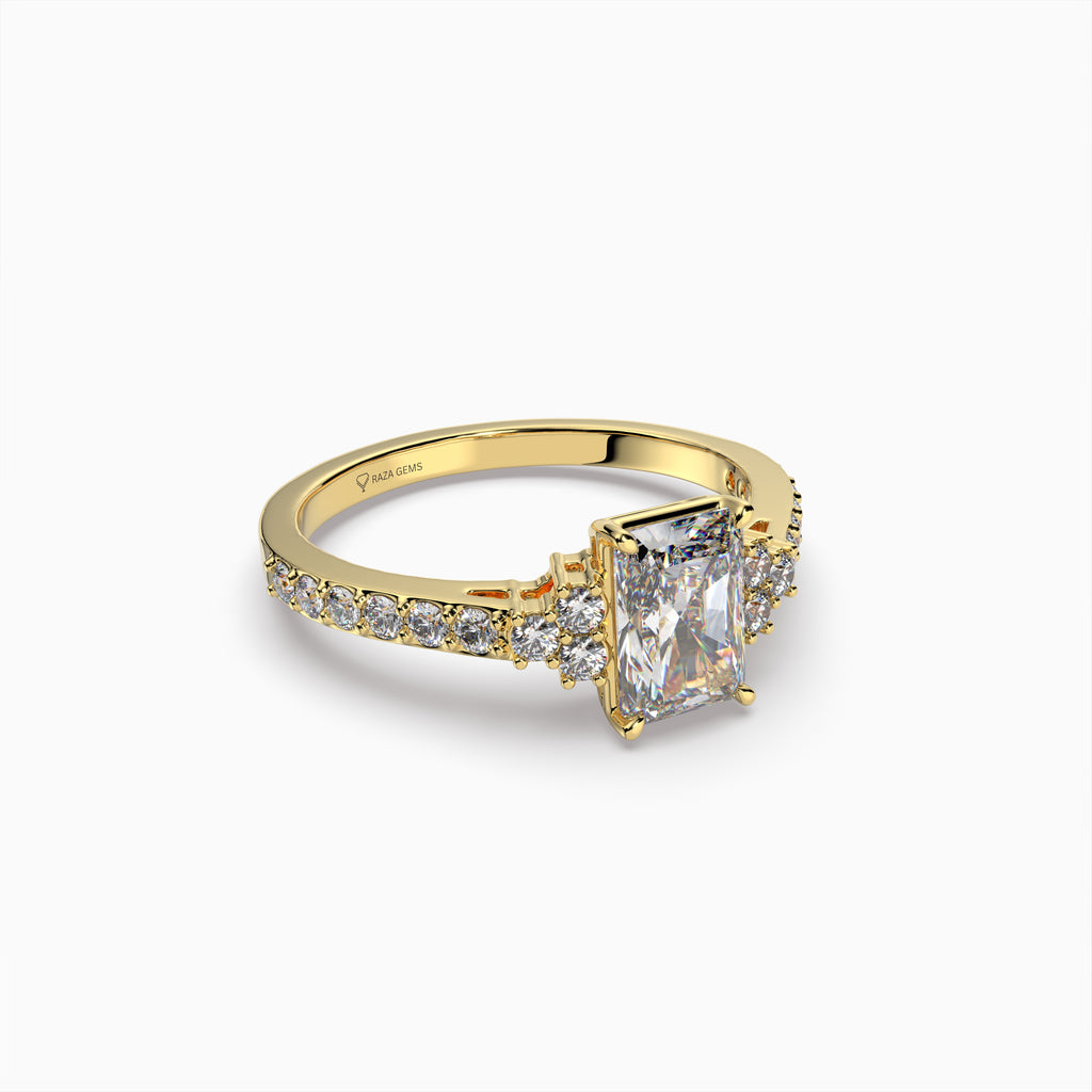 Moissanite Diamond Rings - Reagan