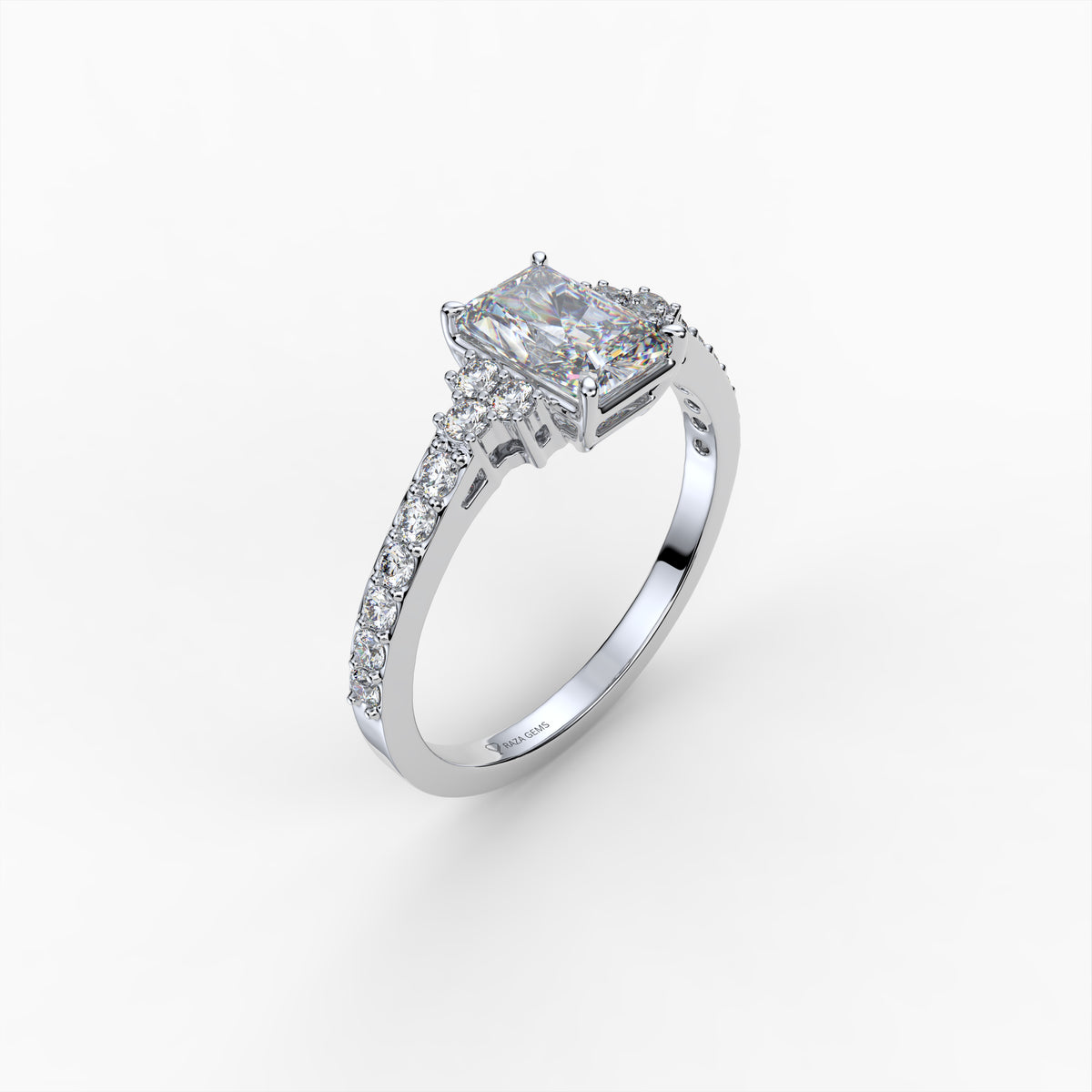 Moissanite Diamond Rings - Reagan