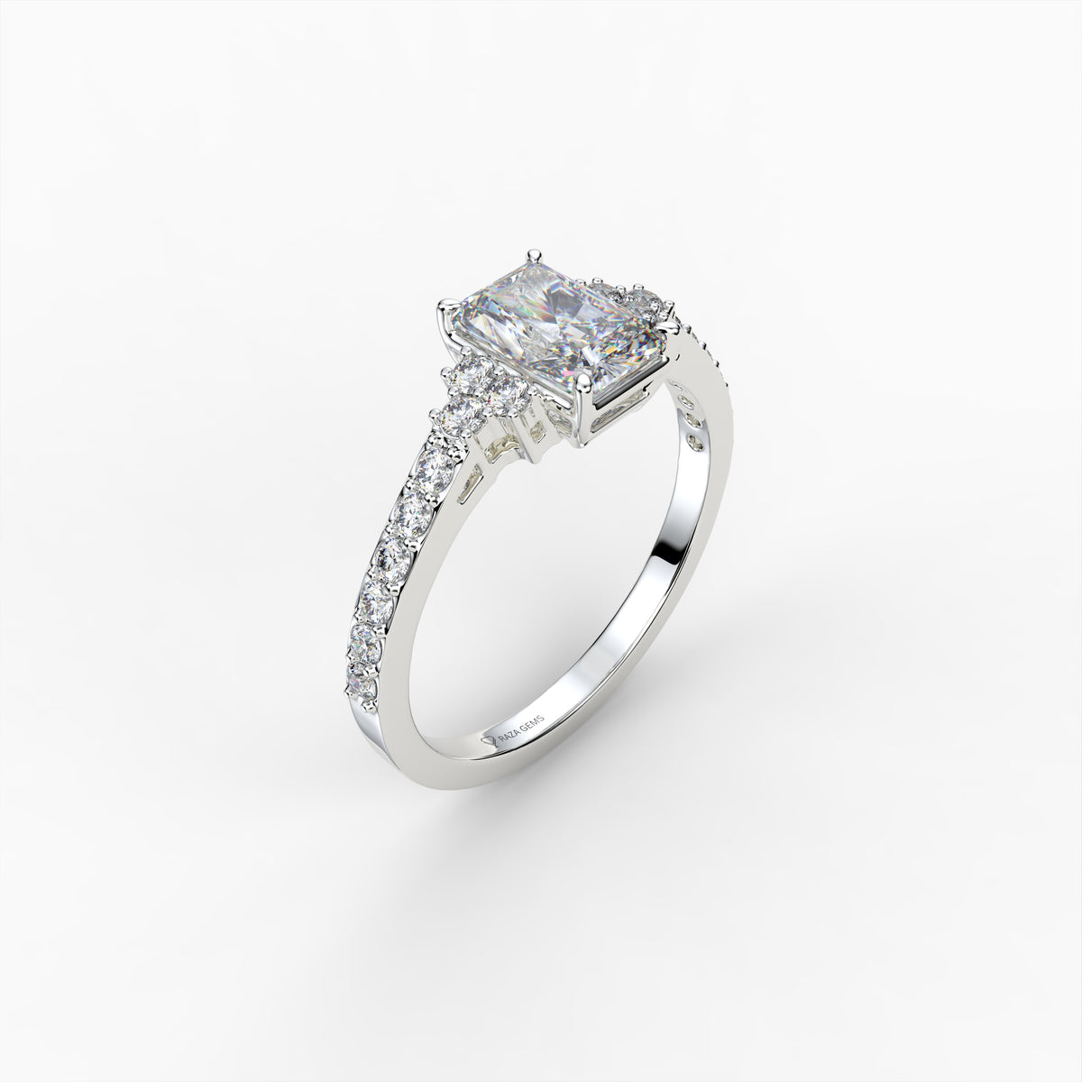 Moissanite Diamond Rings - Reagan