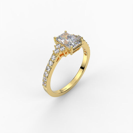 Moissanite Diamond Rings - Reagan