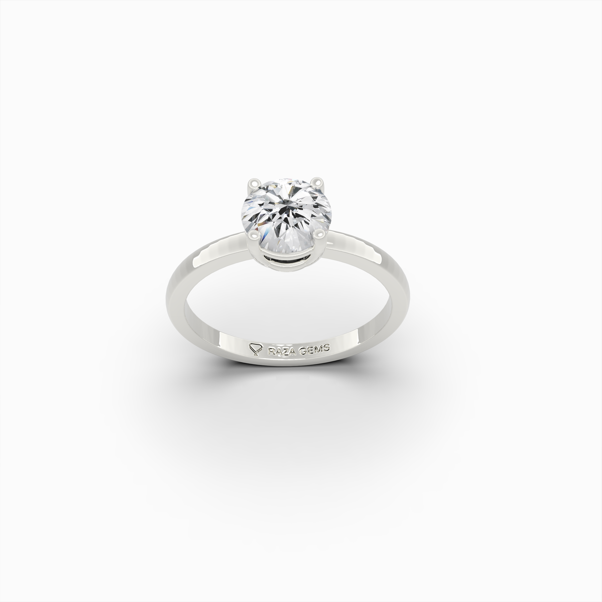 1 Carat Natural Diamond Ring - Varya