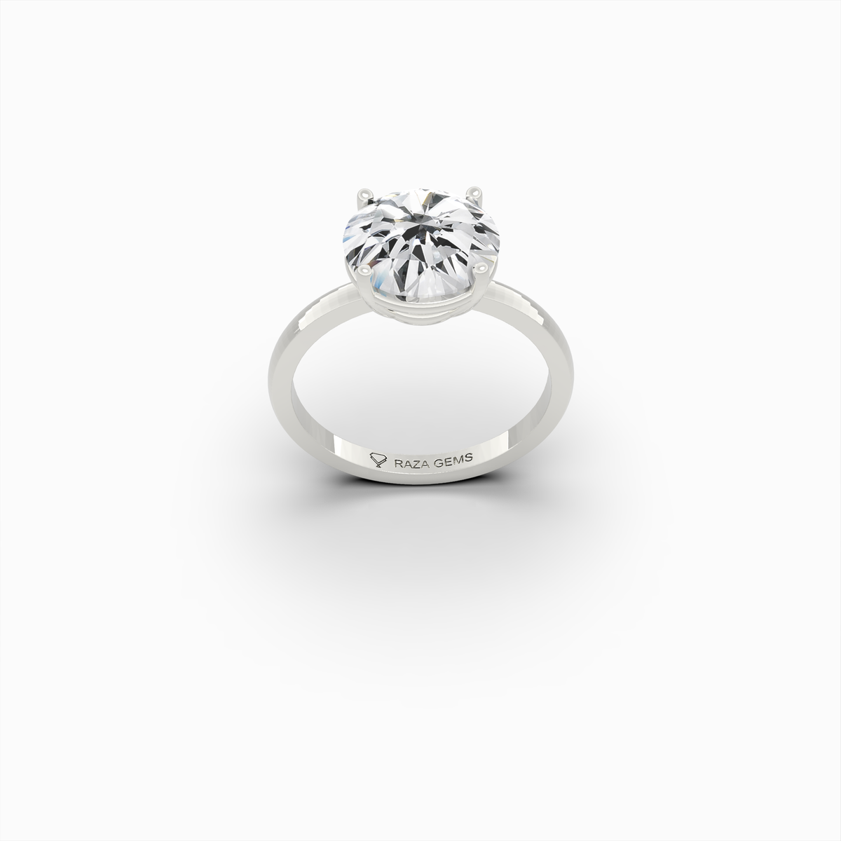 3 Carat Natural Diamond Ring - Ania