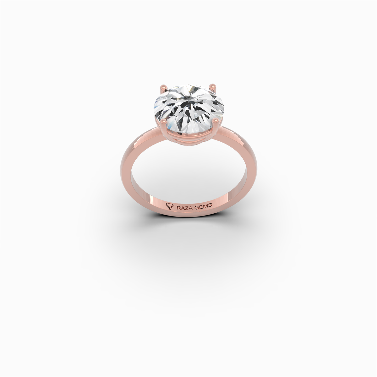 3 Carat Natural Diamond Ring - Ania