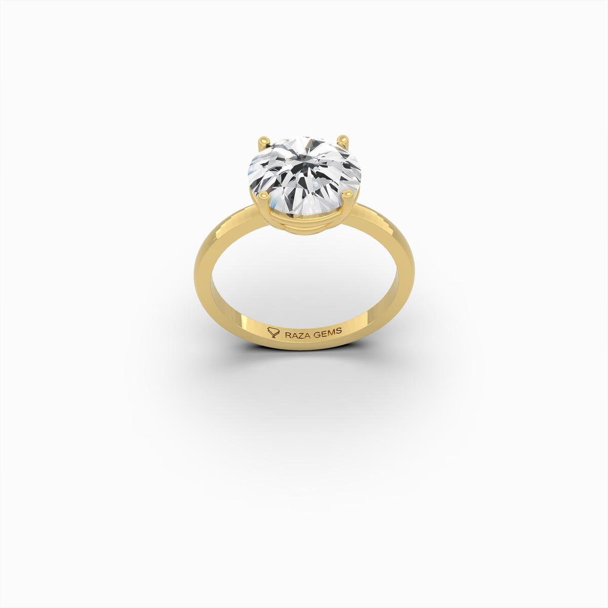 3 Carat Natural Diamond Ring - Ania