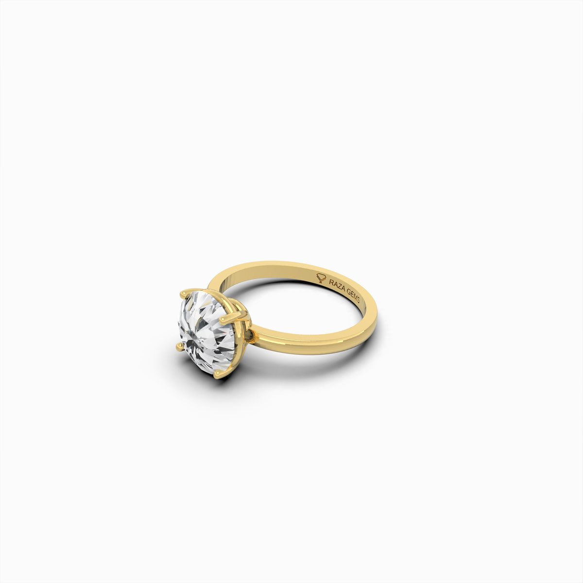 3 Carat Natural Diamond Ring - Ania