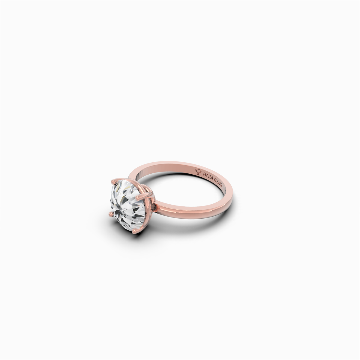3 Carat Natural Diamond Ring - Ania