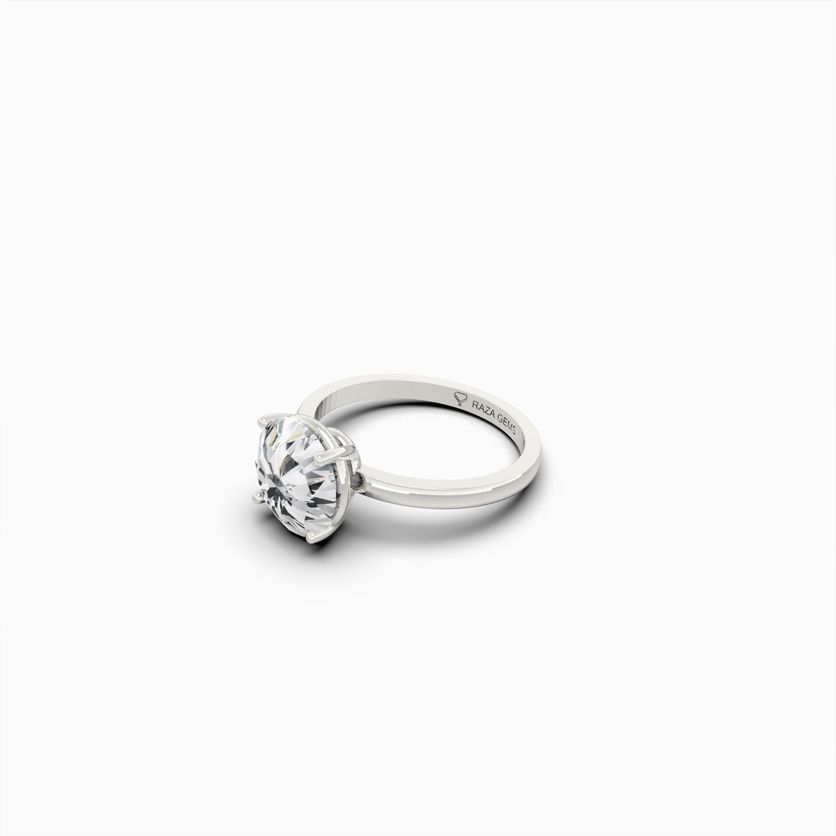 3 Carat Natural Diamond Ring - Ania