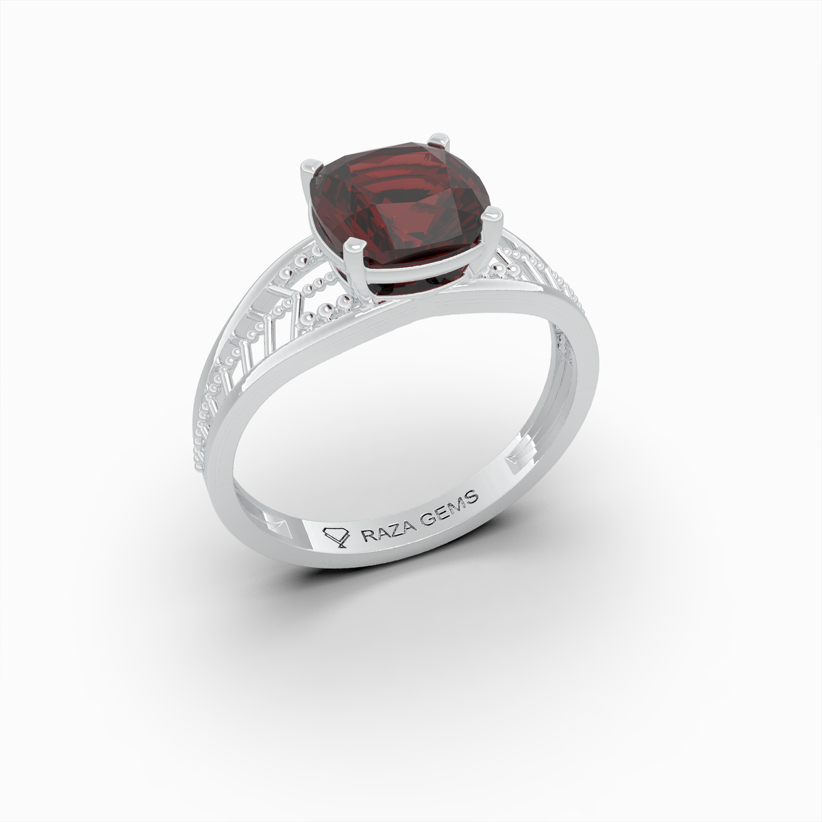 Natural Ruby Ring - Raya