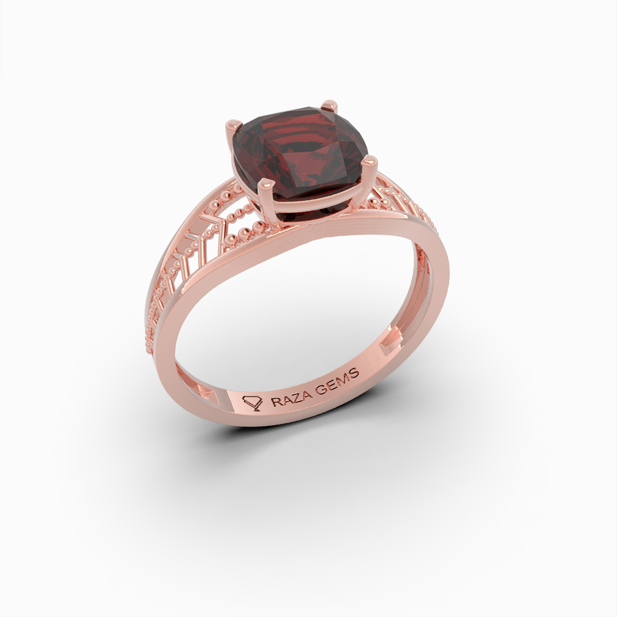 Natural Ruby Ring - Raya