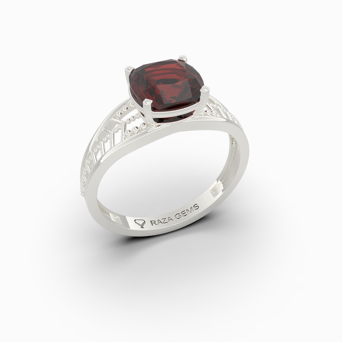 Natural Ruby Ring - Raya