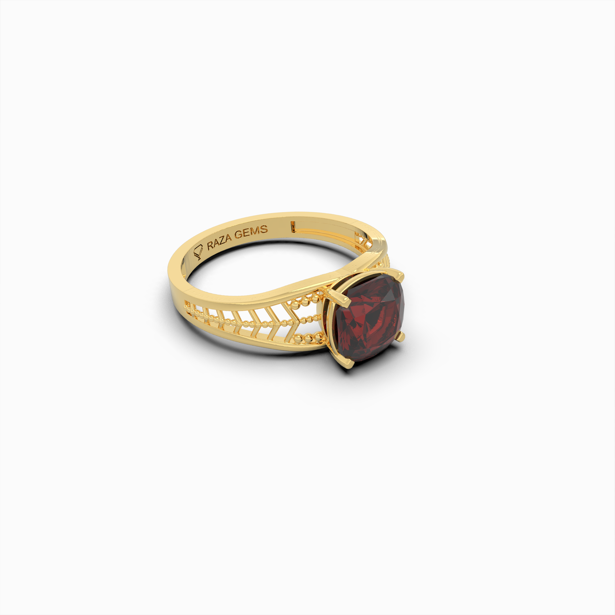 Natural Ruby Ring - Raya