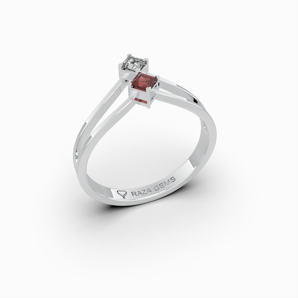 Natural Ruby Ring - Agnessa