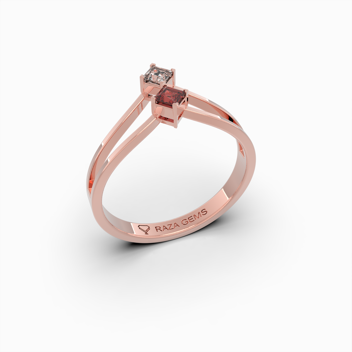 Natural Ruby Ring - Agnessa