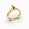 Natural Ruby Ring - Agnessa