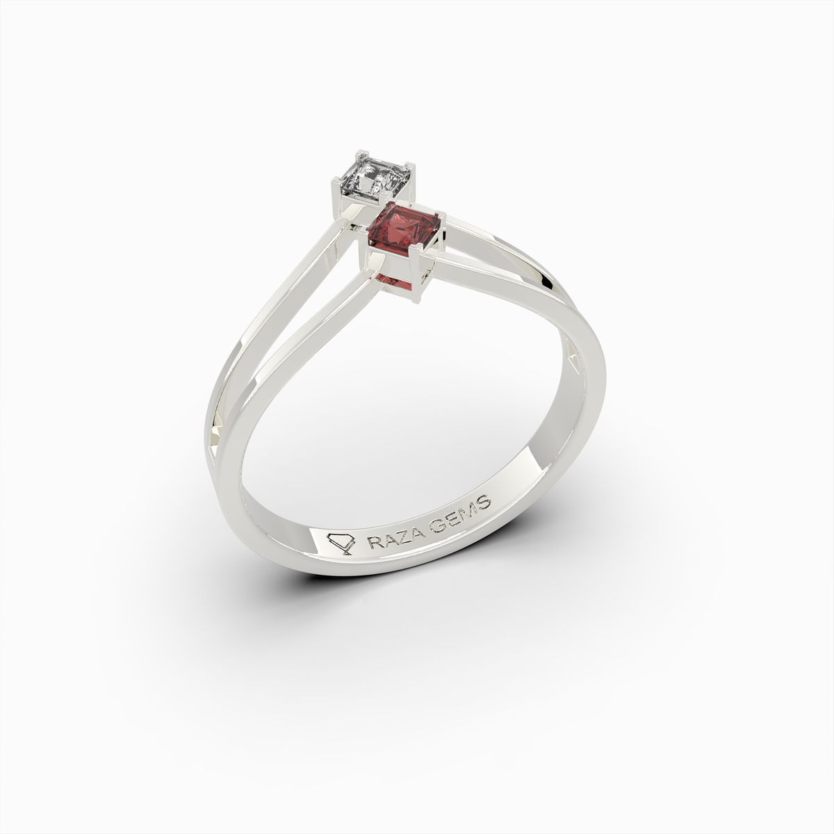 Natural Ruby Ring - Agnessa