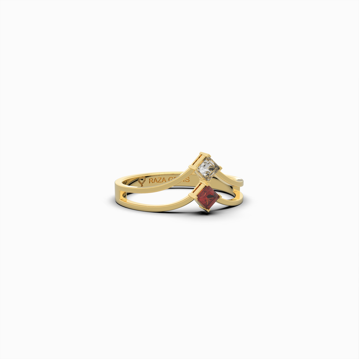 Natural Ruby Ring - Agnessa