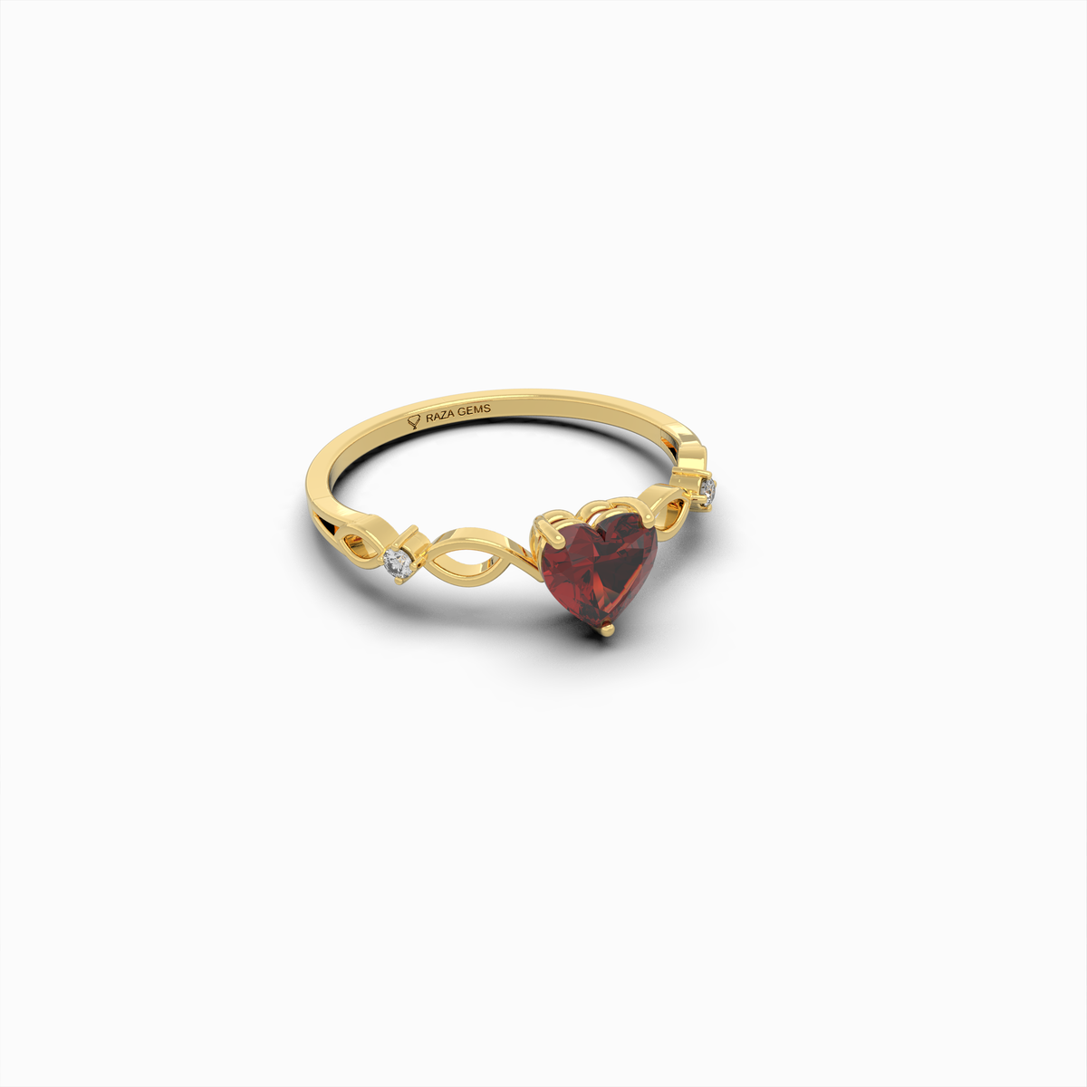 Natural Ruby Ring - Amaliya