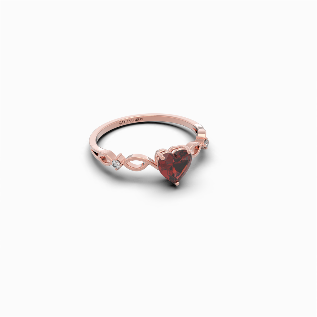 Natural Ruby Ring - Amaliya