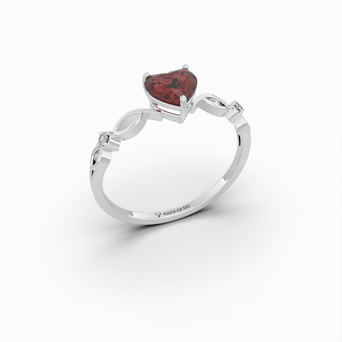 Natural Ruby Ring - Amaliya