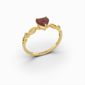 Natural Ruby Ring - Amaliya