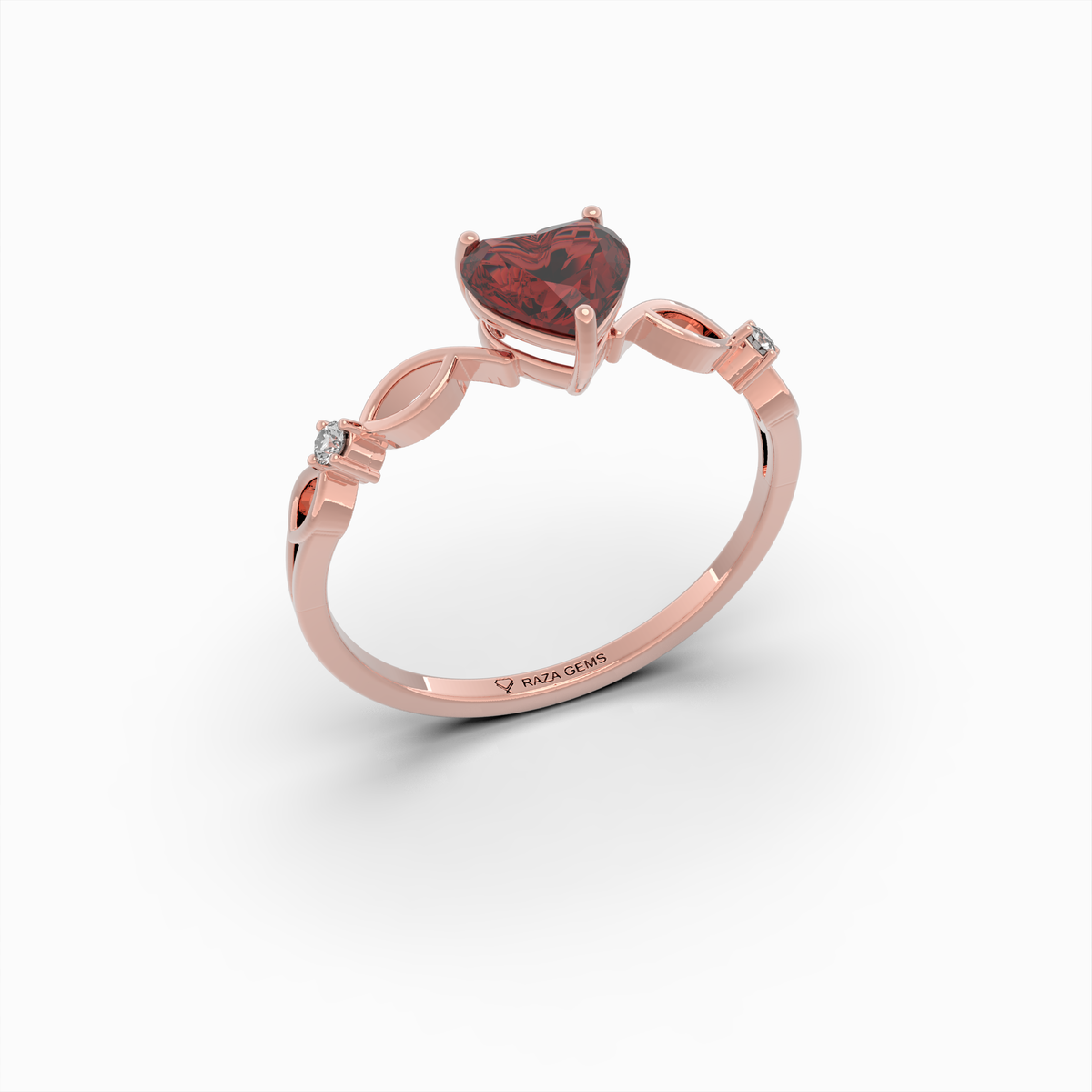 Natural Ruby Ring - Amaliya