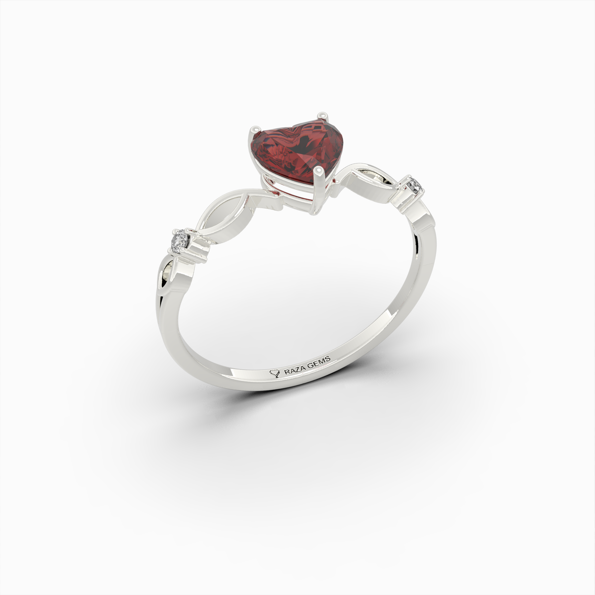 Natural Ruby Ring - Amaliya