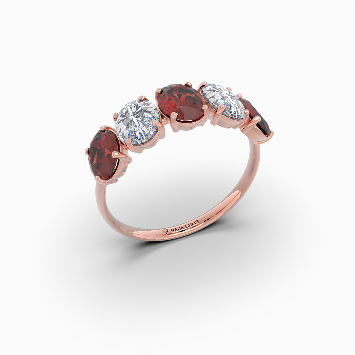 Natural Ruby Ring - Inessa
