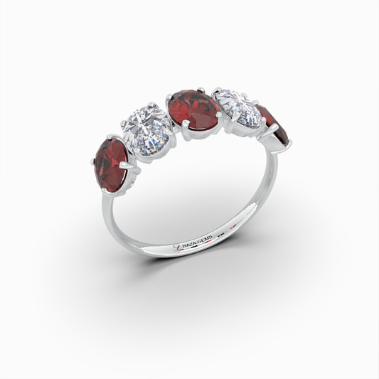 Natural Ruby Ring - Inessa