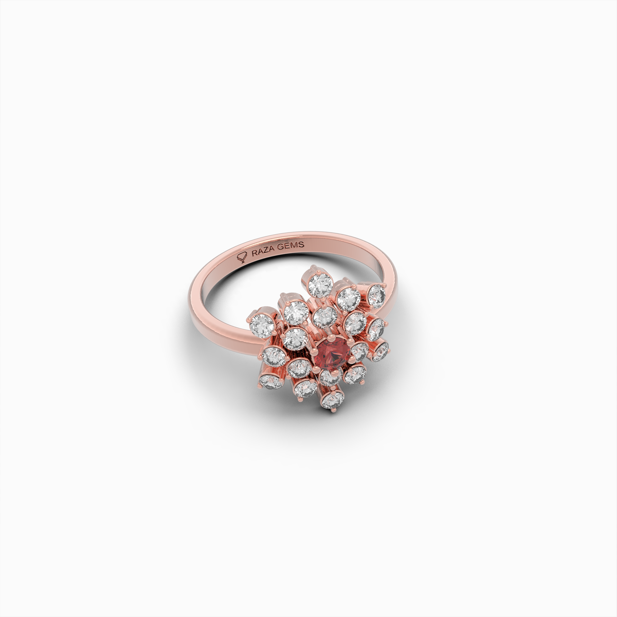 Natural Ruby Ring - Kamilla