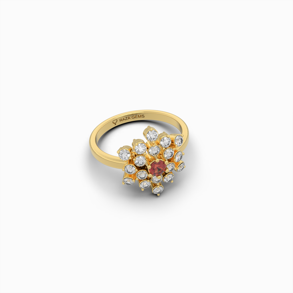 Natural Ruby Ring - Kamilla