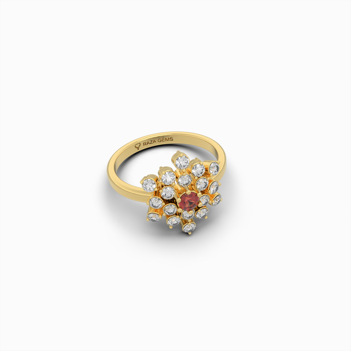 Natural Ruby Ring - Kamilla