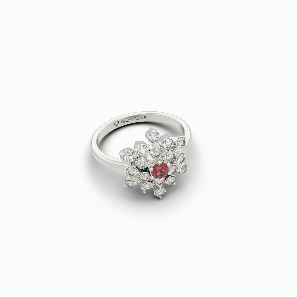 Natural Ruby Ring - Kamilla