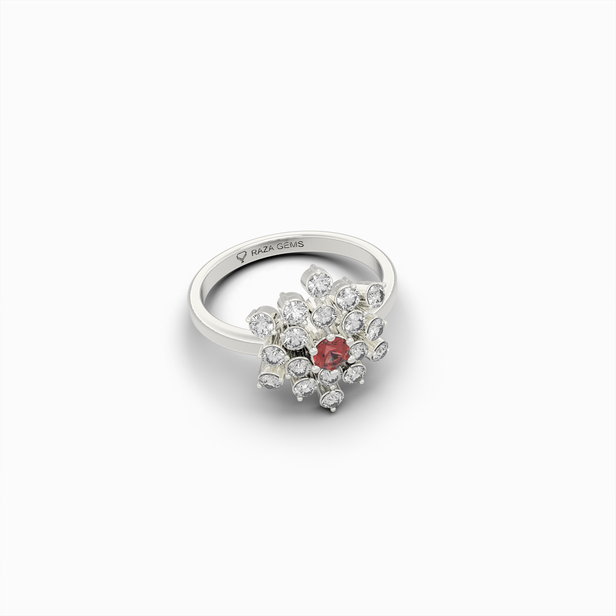 Natural Ruby Ring - Kamilla
