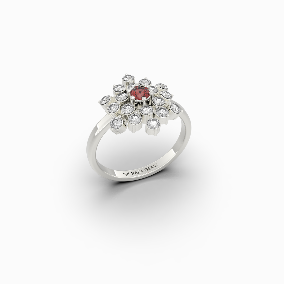 Natural Ruby Ring - Kamilla