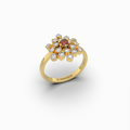 Natural Ruby Ring - Kamilla