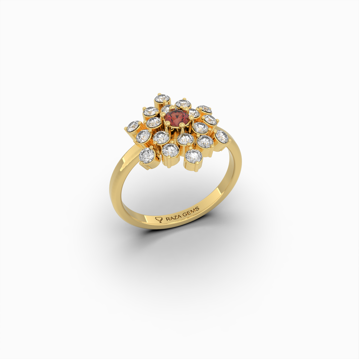 Natural Ruby Ring - Kamilla