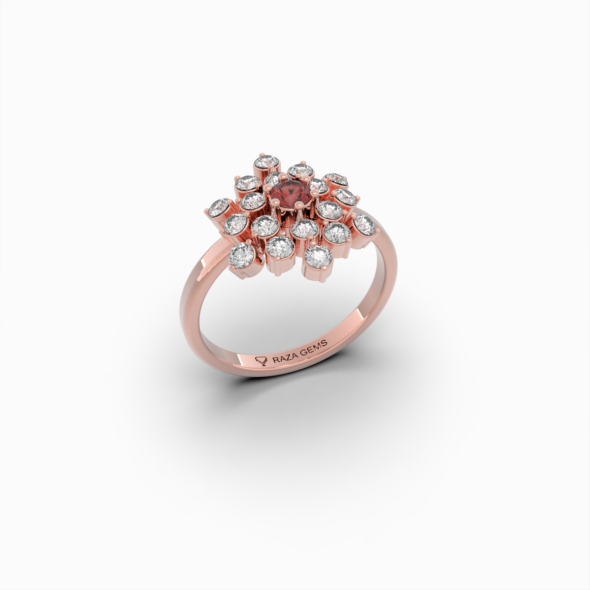 Natural Ruby Ring - Kamilla