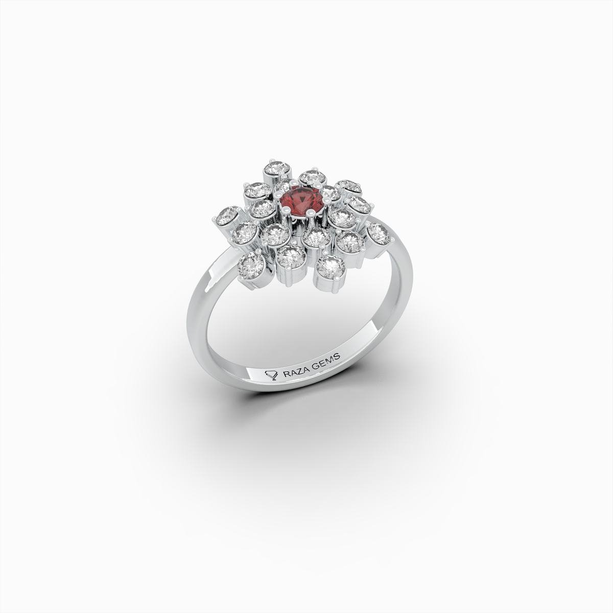 Natural Ruby Ring - Kamilla