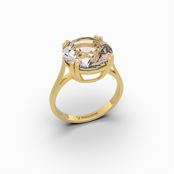 Peach Morganite Rings