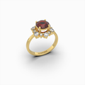 Natural Ruby Ring - Aglaya