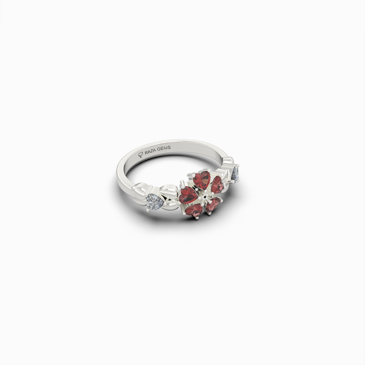 Natural Ruby Ring - Angelina