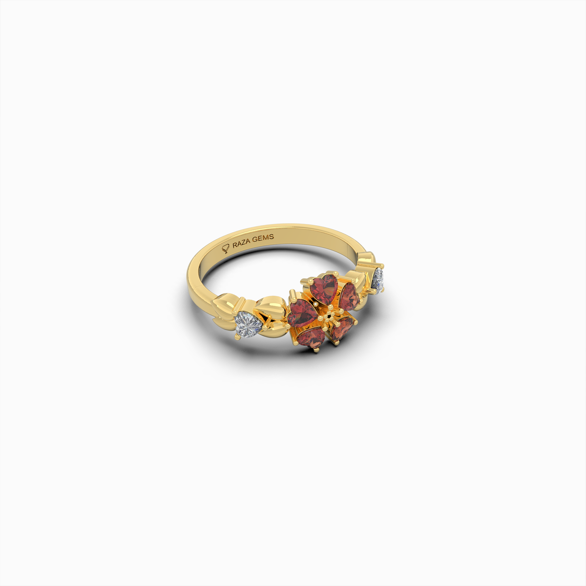 Natural Ruby Ring - Angelina