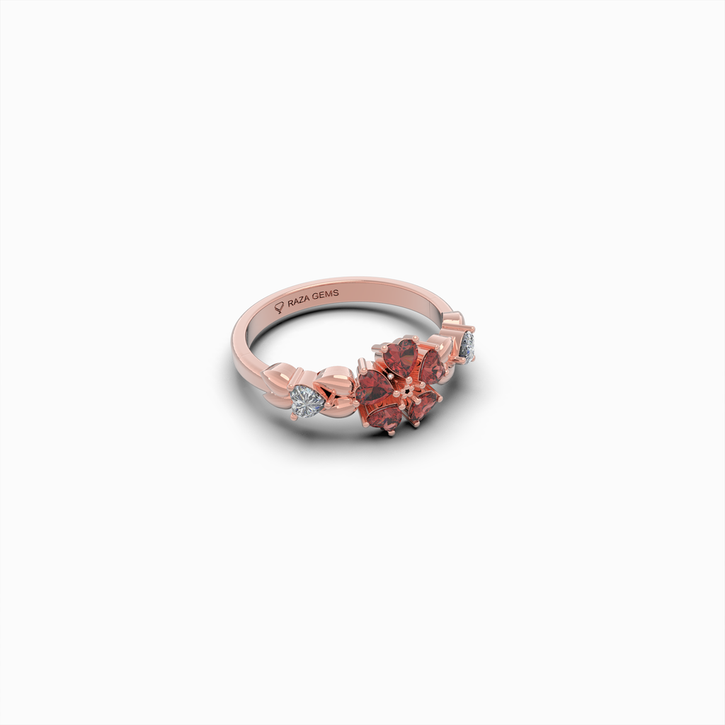 Natural Ruby Ring - Angelina