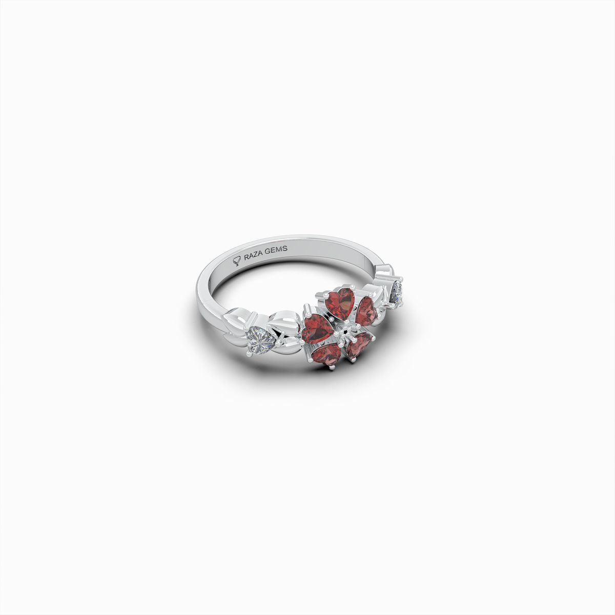 Natural Ruby Ring - Angelina