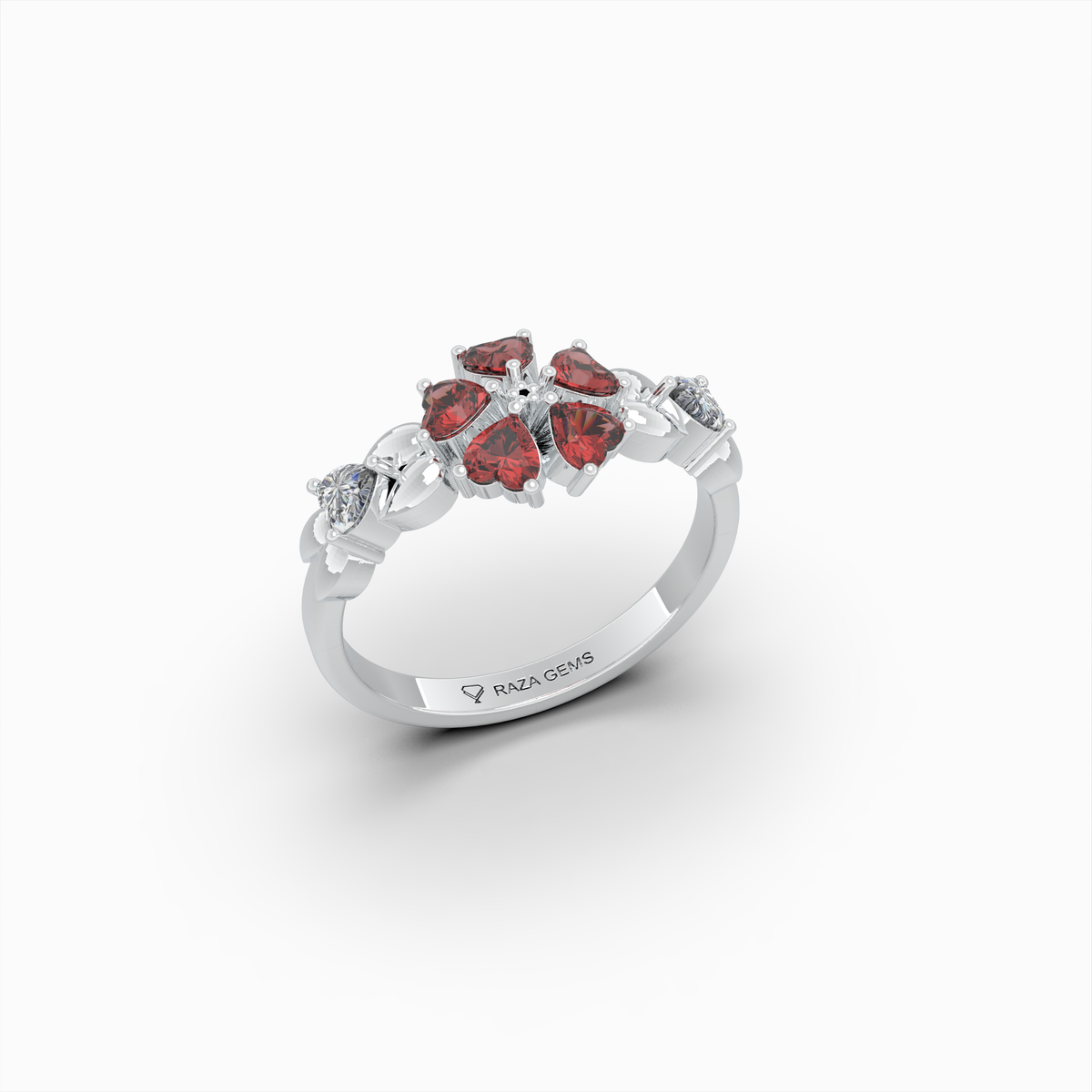 Natural Ruby Ring - Angelina